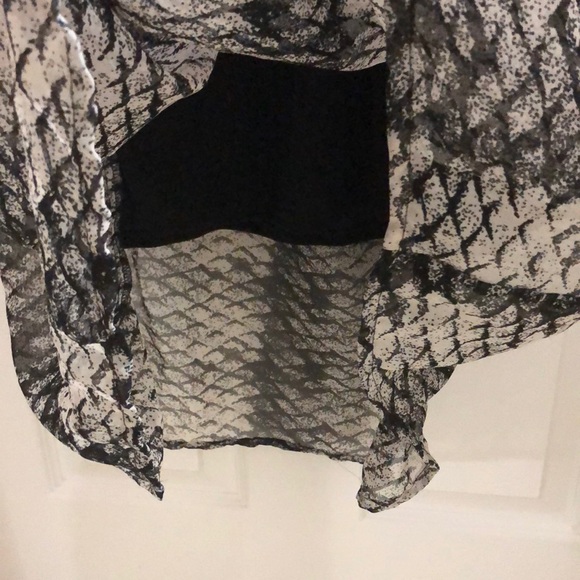 Lovely semi-sheer print maxi dress - Picture 7 of 8